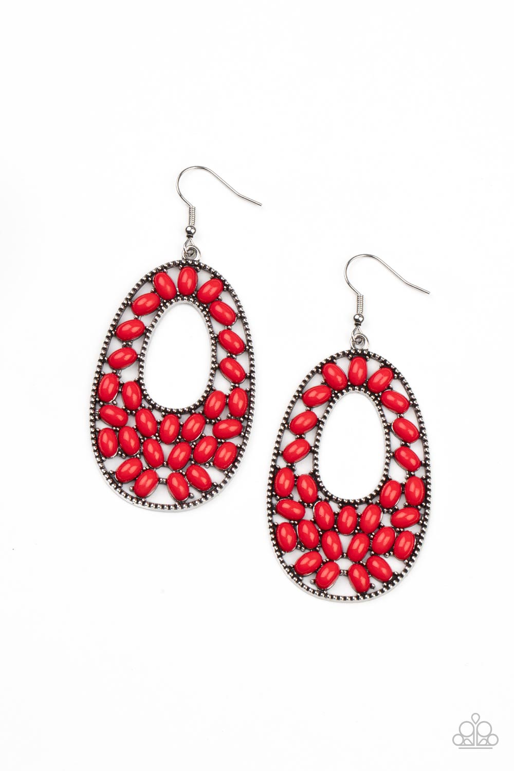 Beaded Shores - Red - 109