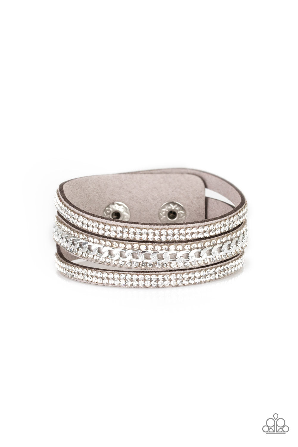 Rollin In Rhinestones - Silver - 691