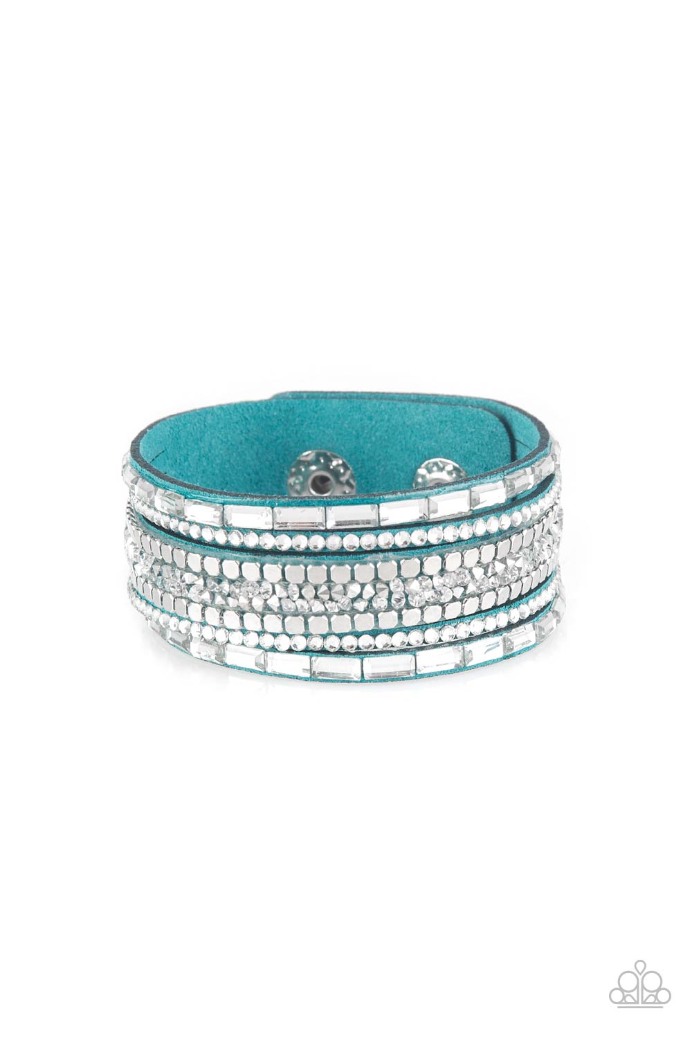 Rebel In Rhinestones - Blue - 699