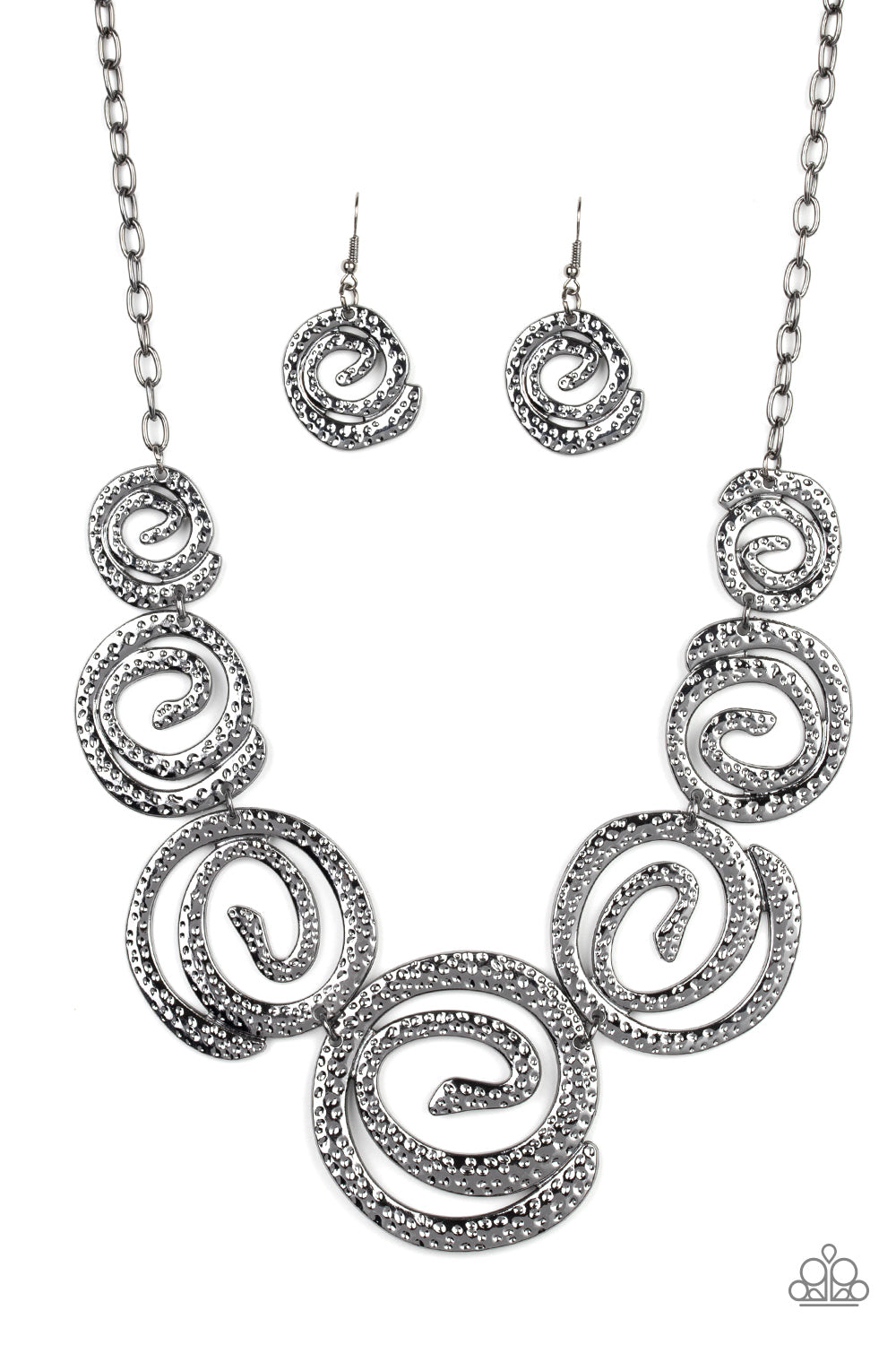 Statement Swirl - Black - 706